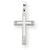 14k Gold White Cross Charm hide-image