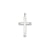 Cross Charm in 14k White Gold