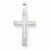 14k Gold White Cross Charm hide-image