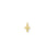 Cross Charm in 14k Gold