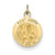 14k Gold Saint Andrew Medal Charm hide-image