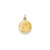 Our Lady of Lourdes Medal Charm in 14k Gold