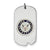 Sterling Silver US Navy Dog Tag Charm hide-image