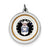 Sterling Silver US Air Force Disc Charm hide-image