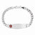 Sterling Silver Medical Id Curb Link Bracelet