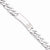 Sterling Silver Non-Enameled Medical Id Curb Link Bracelet