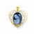 14k Gold & Rhodium Wings of Love Cameo Pendant, Pendants for Necklace