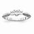 14k White Gold Diamond Engagement Ring