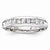 14k White Gold Diamond Wedding Band