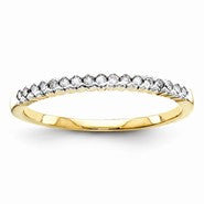 14k Yellow Gold Diamond Ring