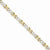 14K Yellow Gold Diamond X Bracelet