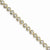 14K Yellow Gold Diamond Circle Link Bracelet