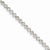 14K White Gold Diamond Circle Link Bracelet