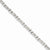 14K White Gold Diamond X Bracelet