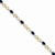 14K Yellow Gold Diamond and Sapphire Bracelet