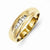 14k Yellow Gold Diamond Mens Ring