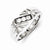 14k White Gold Diamond Men's Ring