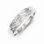 14k White Gold Diamond Men's Ring