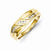 14k Yellow Gold Diamond Mens Ring