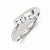 14k White Gold Diamond Men's Ring