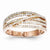 14k Rose Gold Diamond Ring