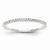 14k White Gold Diamond Wedding Band