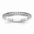 14k White Gold Diamond Wedding Band