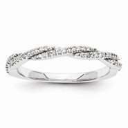 14k White Gold Diamond Ring