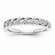 14k White Gold Diamond Ring