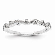 14k White Gold Diamond Ring