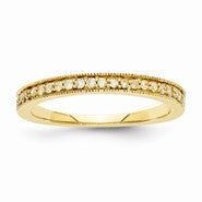 14k Yellow Gold Diamond Ring