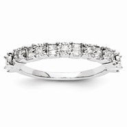 14k White Gold Diamond Ring