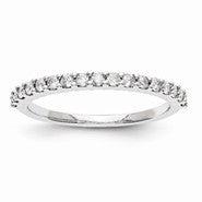 14k White Gold Diamond Ring