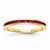 14k Yellow Gold Ruby Ring