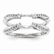 14k White Gold Diamond Ring