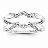 14k White Gold Diamond Ring