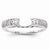 14k White Gold Diamond Ring