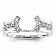 14k White Gold Diamond Ring