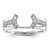 14k White Gold Diamond Ring