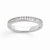 14k White Gold A Quality Complete Diamond Wedding Band