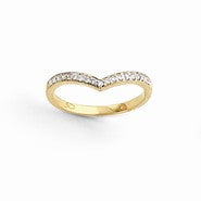 14k Yellow Gold Diamond Ring