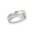 14k White Gold A Quality Complete Mens Diamond Wedding Band