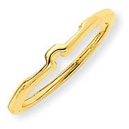 14k Yellow Gold Polished Wedding Band