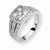 14k White Gold Diamond Ring