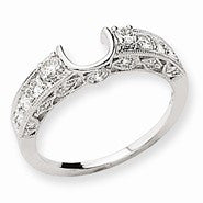 14k White Gold Diamond Wrap Ring