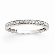 14k White Gold Diamond Ring