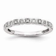 14k White Gold Diamond Ring