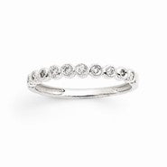 14k White Gold Diamond Ring