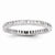 14k White Gold Diamond Eternity Wedding Band