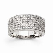 14k White Gold Diamond Ring